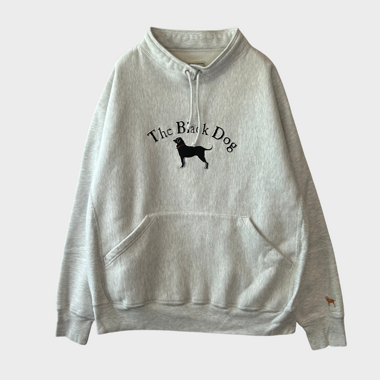 90's  THE BLACK DOG  スウェット スタンドカラー　グレー XL /B1163S-SO