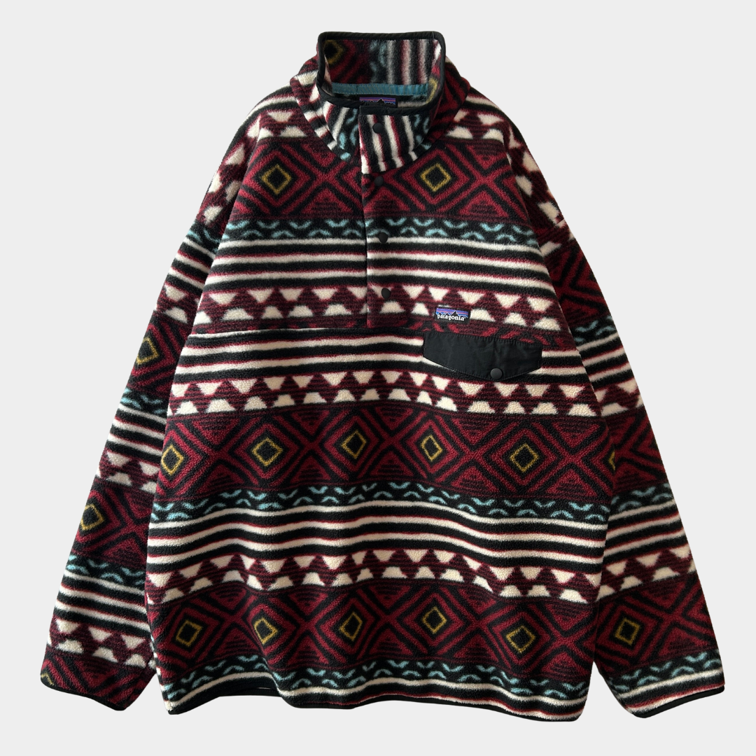 2016 Patagonia パタゴニア スナップT フリースプルオーバー "Saltillo"復刻 (L)/C1732F-SO