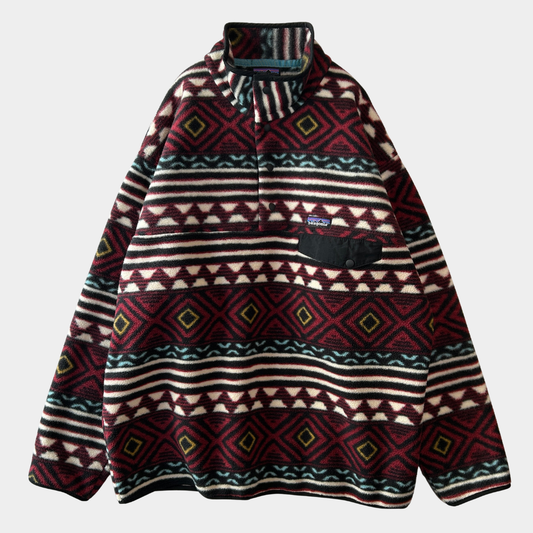 2016 Patagonia パタゴニア スナップT フリースプルオーバー "Saltillo"復刻 (L)/C1732F-SO