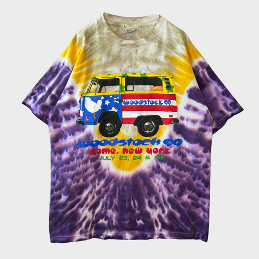 90's Woodstock99' タイダイTシャツ PolyGram (XL)/A6525T-SO