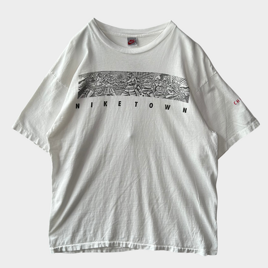90's NIKE NIKE TOWN CHICAGO スポーツTシャツ(XL)/B1973T-SO