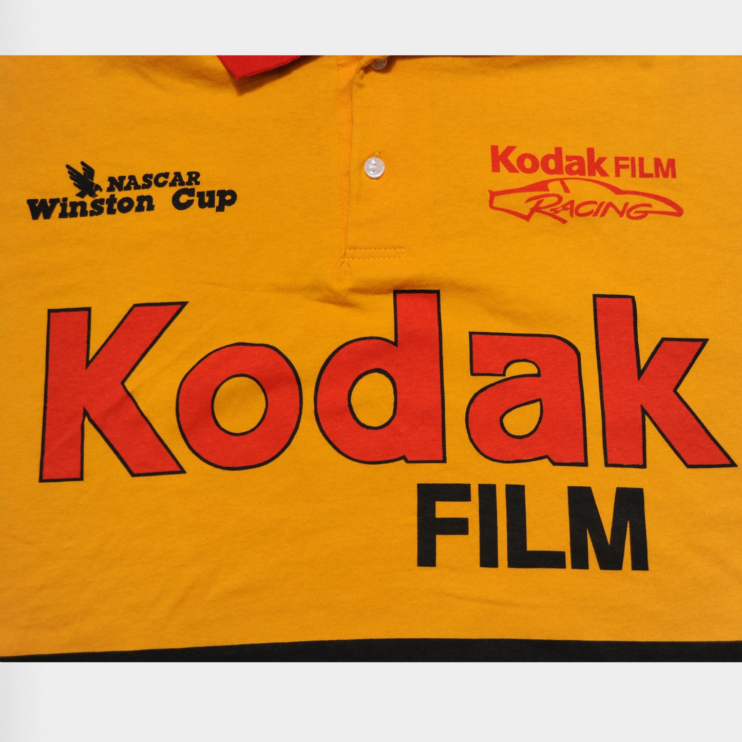 90's Kodak FILM RACINGポロシャツ(XL)/A3113T-S