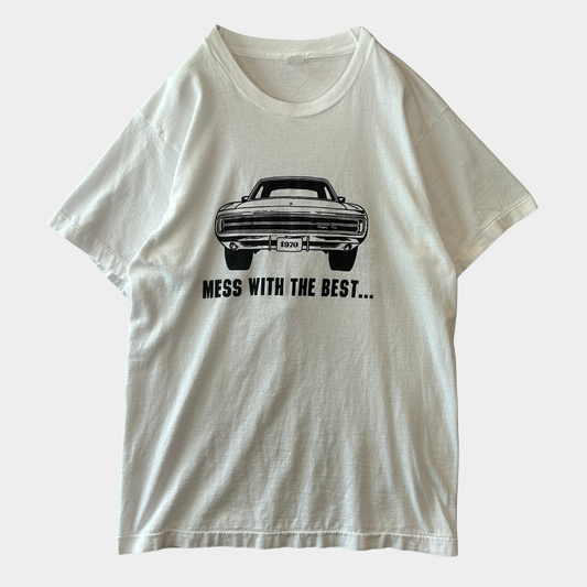 70's Dodge Charger ダッジチャージャー マッスルカー 車 白(L)/C0916T-SO