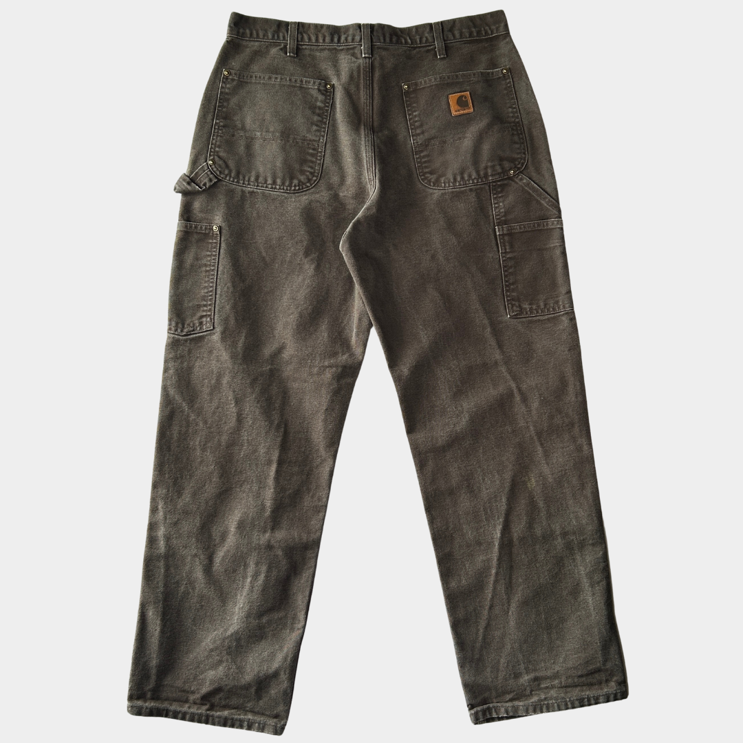00's carhartt double knee pants カーハート ダブルニー パンツ ブラウン (33 30)/A8358P-SO