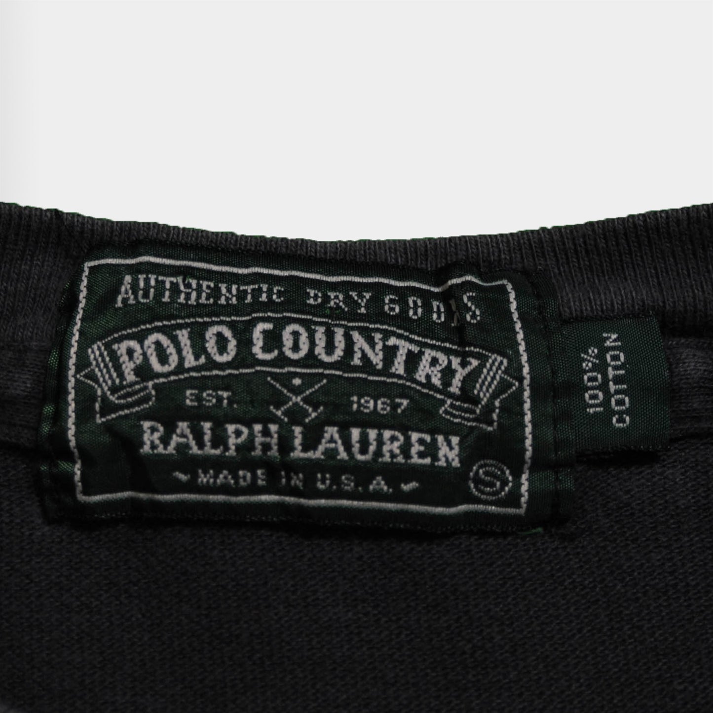 90's POLO COUNTORY Tシャツ (S)/A2758T-O
