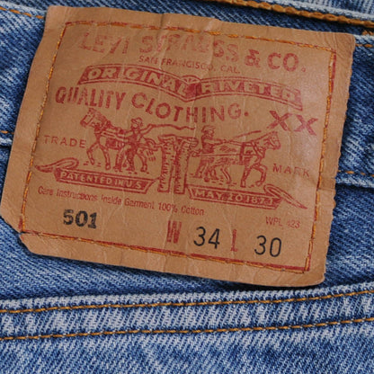 00's Levi's 501 USA 青(W34L30)/A3596P-SO