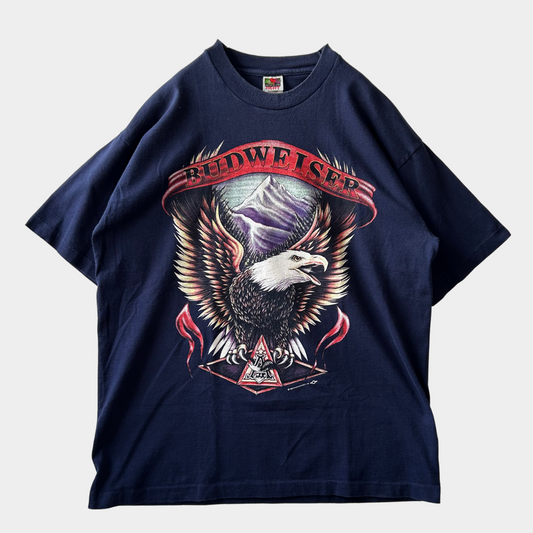 00's BUDWEISER EAGLE バドワイザー Tシャツ (XL)/A6468T-SO