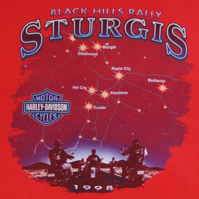 90's HARLEY DAVIDSON "STURGIS" Tシャツ (L)/A2768T-O