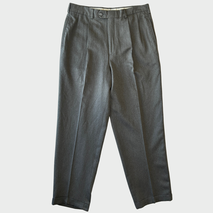 00's JOHN HENRY  2タック スラックス チャコールグレー (W32/L30) /B0169P-SO