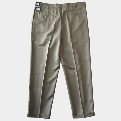 未使用品 Perry Ellis ペリーエリス タックスラックス ポリエステル (38×32)/C1175P-SO