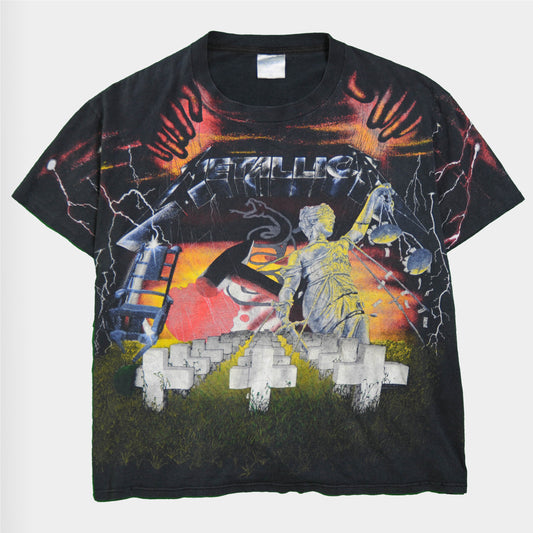 90's METALLICA All-Over プリントTシャツ/A3320T-S