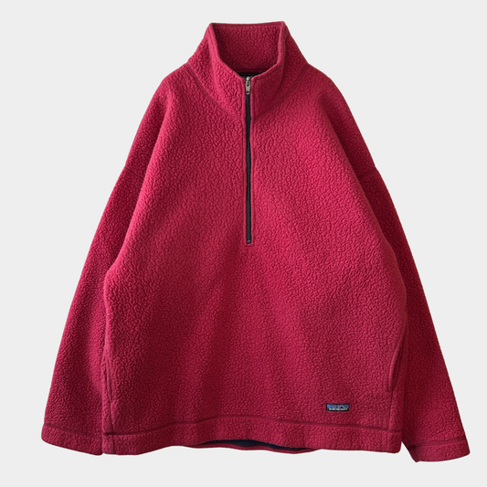 90's Patagonia パタゴニア シャーリングプルオーバー フリース(XL)/A9825F-SO