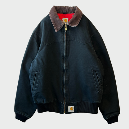 Carhartt カーハート サンタフェジャケット ブラック (M) /A9896J-SO Carhartt カーハート サンタフェジャケット ブラック (M) /A9896J-SO