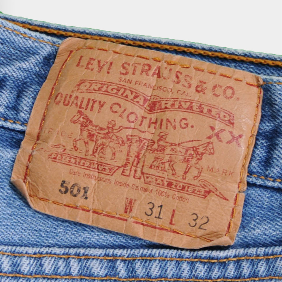 90's Levi's 501 USA 青(W31L32)/A3607P-S