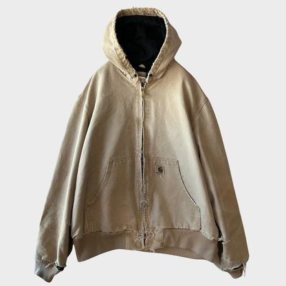 00's Carhartt カーハート アクティブジャケット ベージュ系 (L)/A9609J-SO