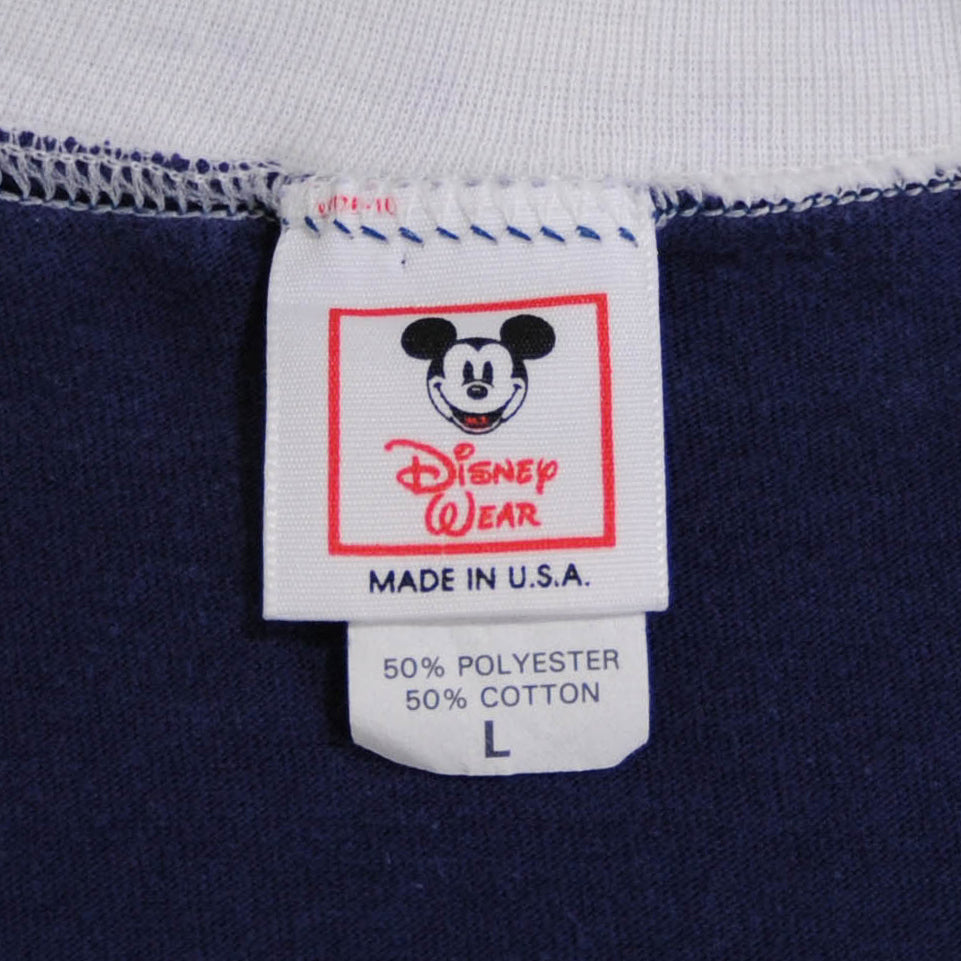 80's Disney Wear Mickey Mouse リンガーTシャツ/A2781T-SO