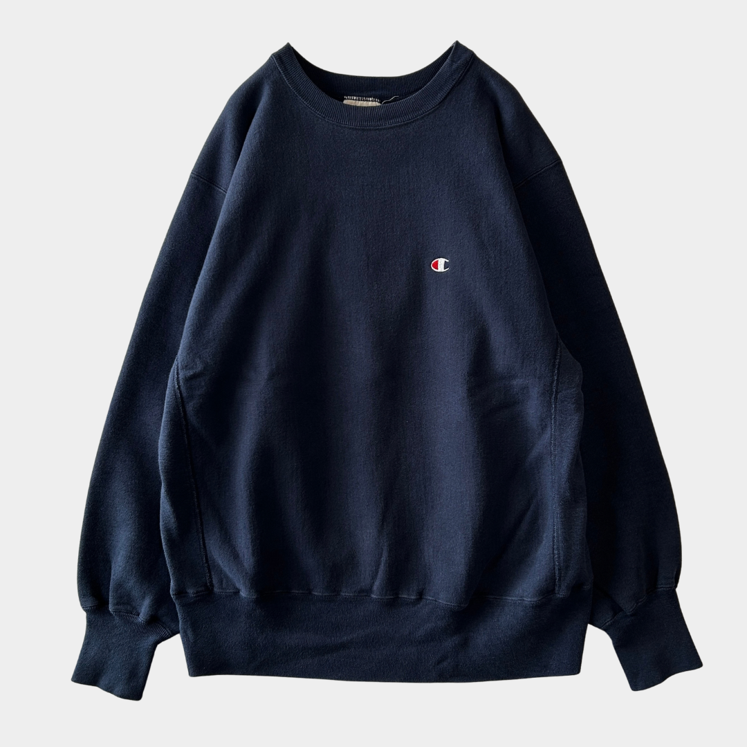 80's Champion Reverse Weave リバースウィーブ スウェット ネイビー(L)//C1673R-SO