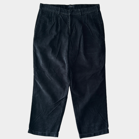 00's DOCKERS タック入り コーデュロイパンツ 紺 (36×29)/B4090P-SO