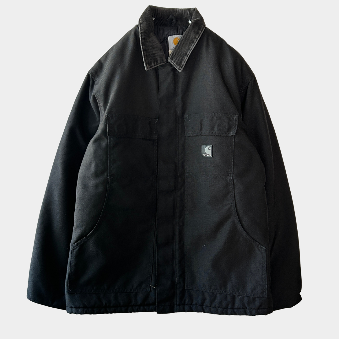 00's Carhartt カーハート トラディショナルコート ダブルジップ C55 BLK (M)/A9799J-SO