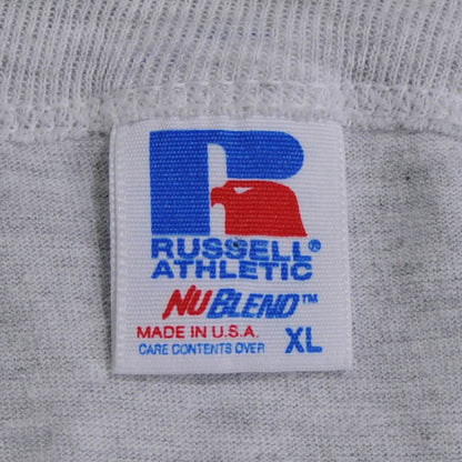 90's Russel NORTH HIGH 白熊カレッジT グレー(XL)/A4135T-SO