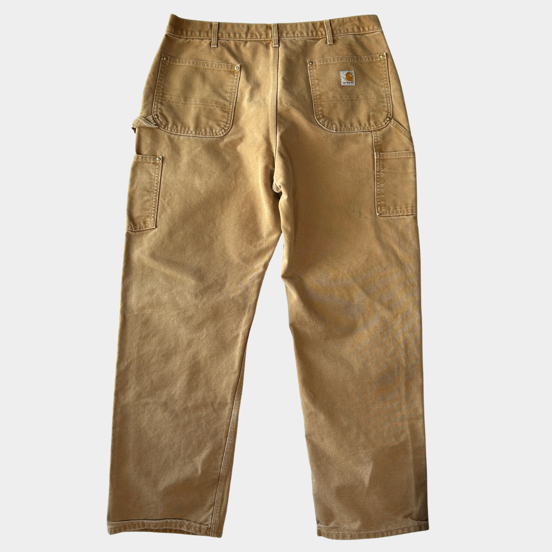 Carhartt double knee pants カーハート ダブルニー Loose パンツ ベージュ (38 32)/A9387P-SO