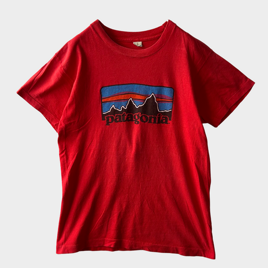 80's SCREEN STARS Patagonia ロゴT 赤(L)/A2703T-SO