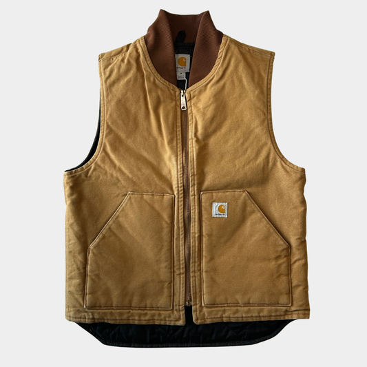 Carhartt カーハート ダックベスト V01 BRN ワークベスト(M)/A8907V-SO