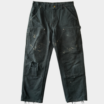 Carhartt カーハート ダブルニーワークパンツ B136 BLK (33×30)/C0929P-SO