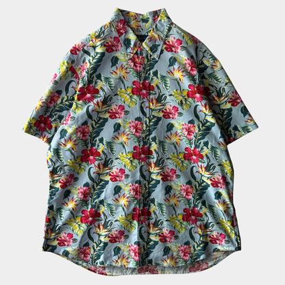 RALPH LAUREN ラルフローレン アロハシャツ 総柄 (XL)/C1113S-SO