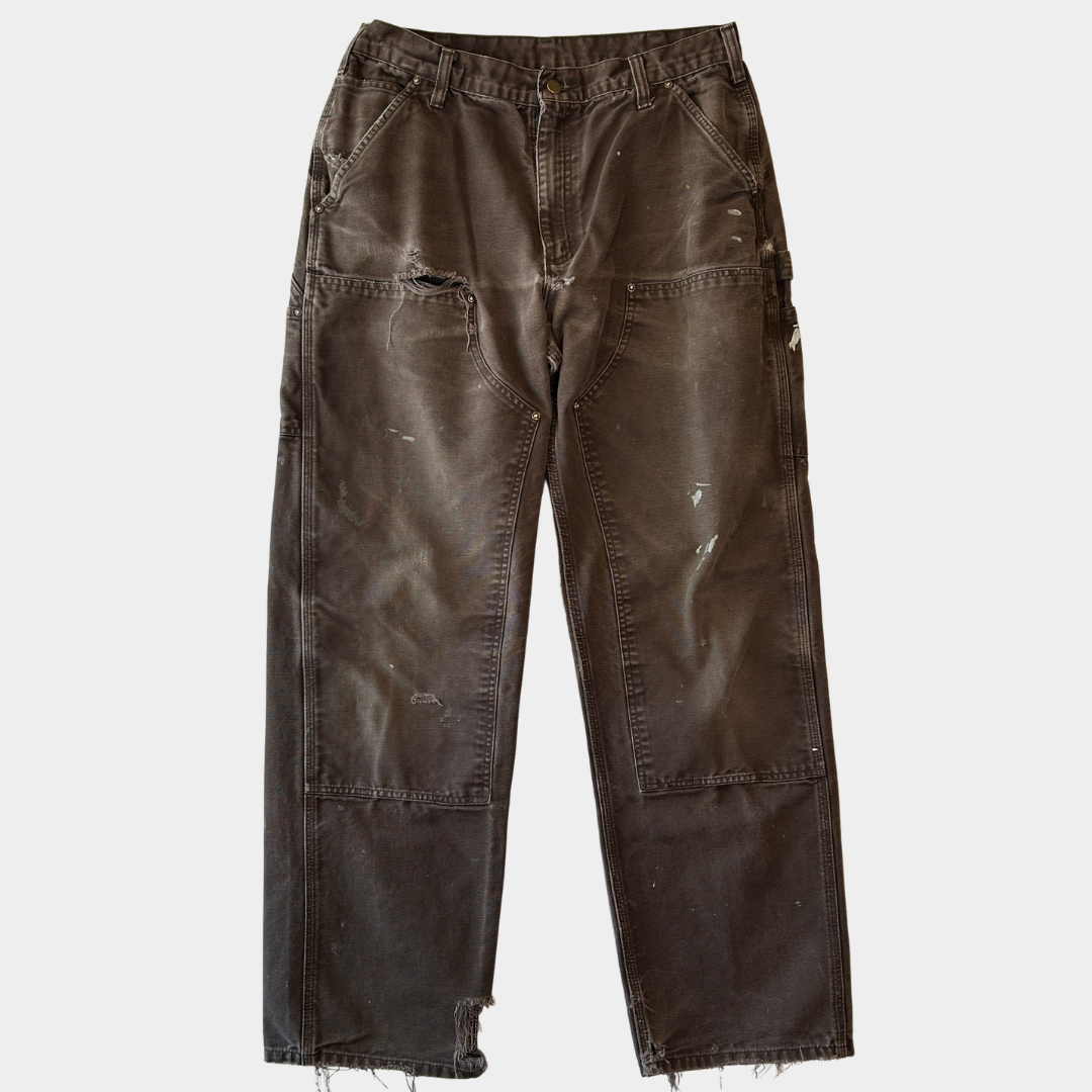 00's Carhartt カーハート ダブルニー B136 DKB (34×34)/C1291P-SO
