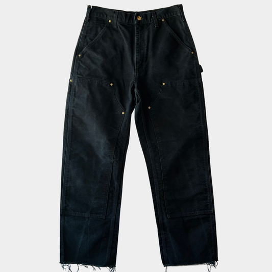 USA製 Carhartt カーハート ダブルニーパンツ B01-BLK (30×34)/B4032P-SO