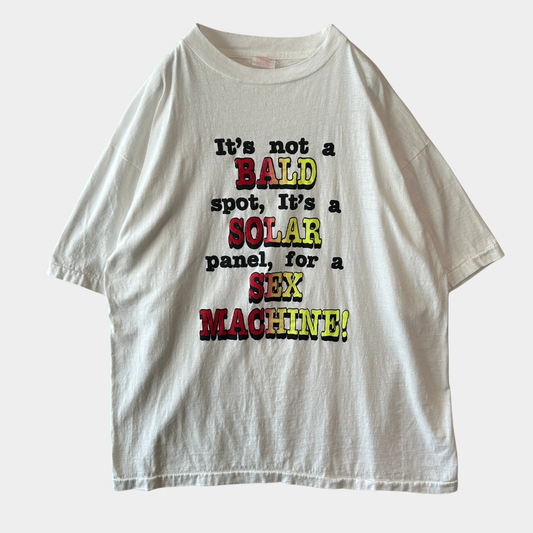 90's Splatter アメリカンジョークTシャツ ホワイト(XL)/C1332T-SO