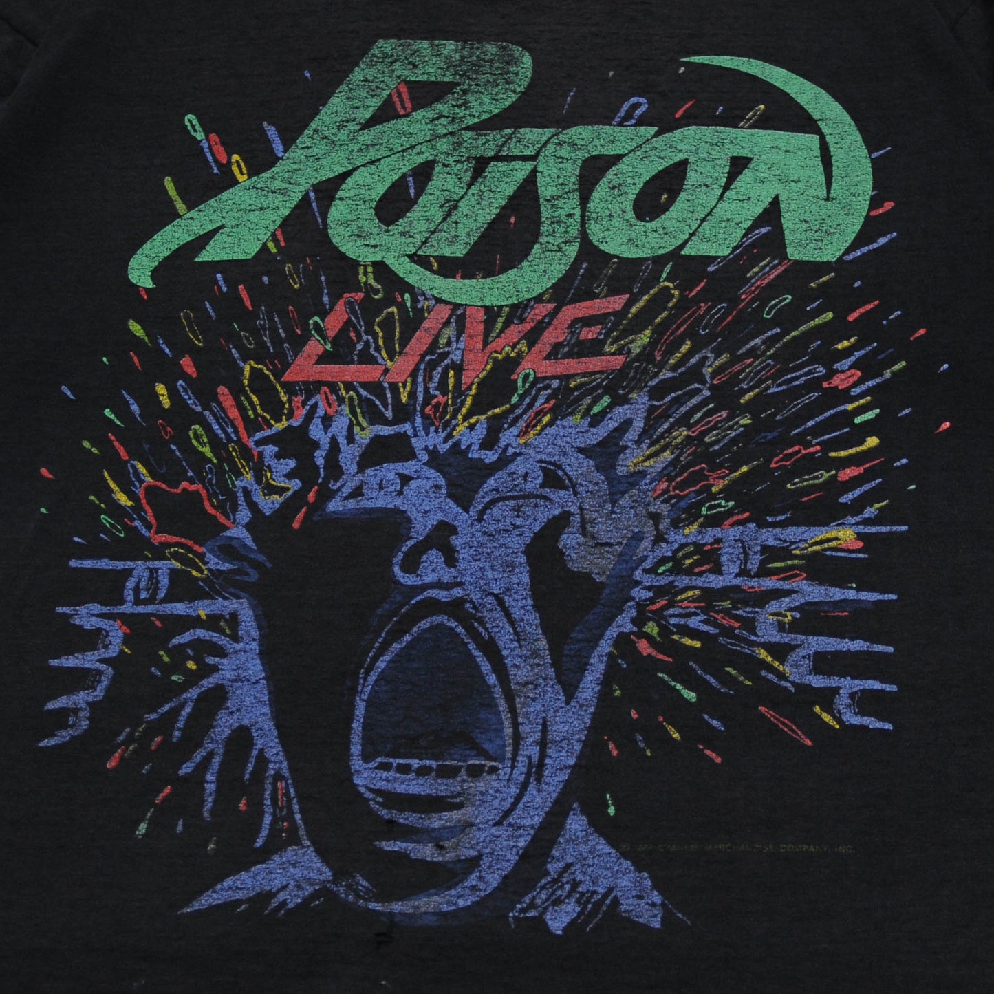 80's Poison Live Tシャツ (不明)/A2747T