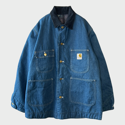 70's Carhartt カーハート カバーオール デニムチョアコート (サイズ40) /A8903J-SO