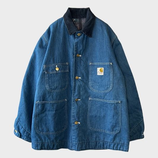 70's Carhartt カーハート カバーオール デニムチョアコート (サイズ40) /A8903J-SO