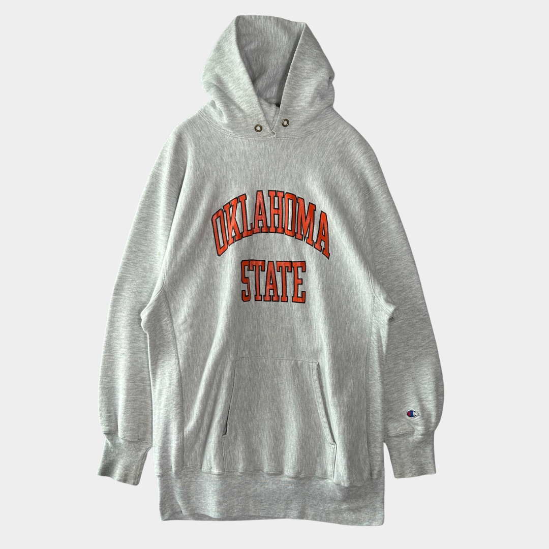 80's champion reverse weave "OKLAHOMA STATE" チャンピオン リバースウィーブ グレー (XXL)/A6616S-SO