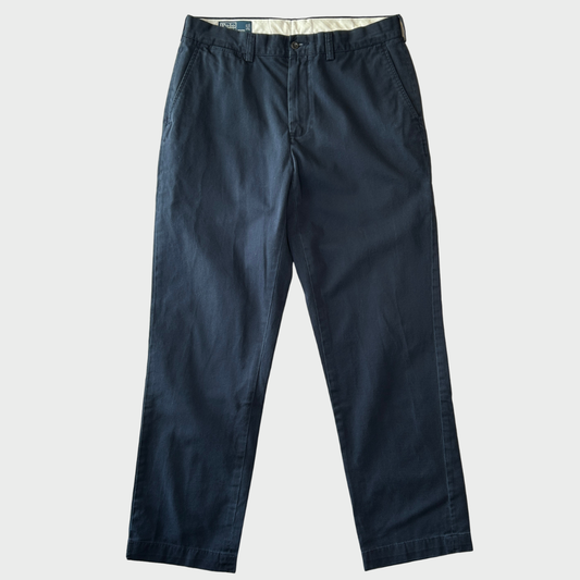 00's Ralph Lauren ラルフローレン ポロチノ PRESTON PANT ネイビー (W34/L34) /A9082P-SO