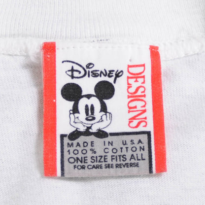 90's Disney 40Years Of Adventure ロングTシャツ 白/A3836T-SO