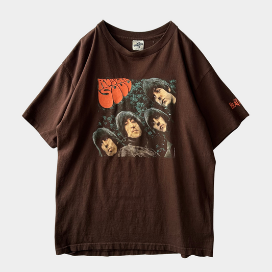 90's THE BEATLES ビートルズ RUBBER SOUL プリントTシャツ(XL)/A6301T-SO