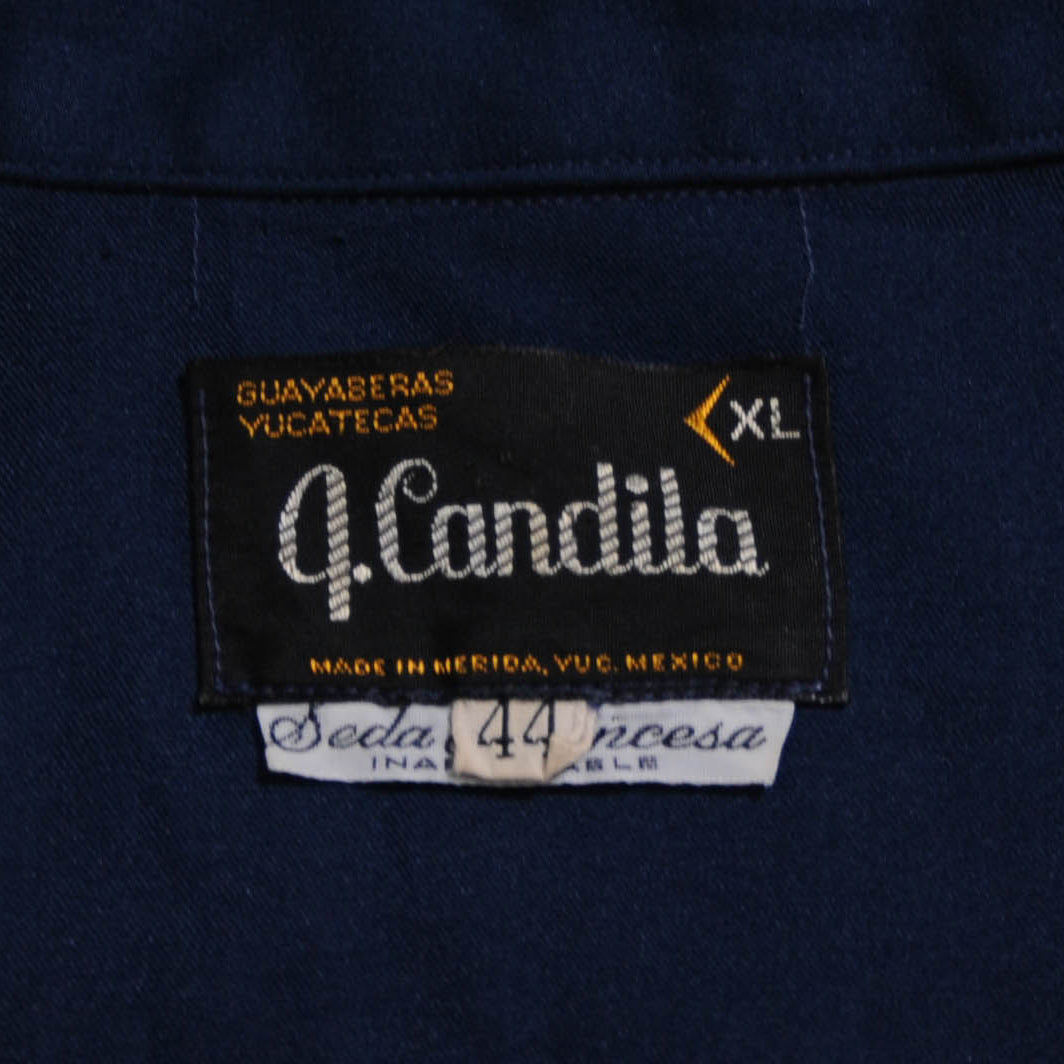 G.Candila キューバシャツ 紺(XL)/A3758SH-SO
