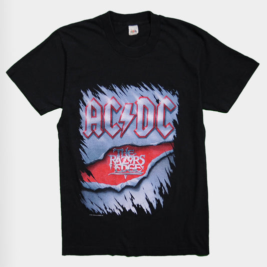 1990 ACDC The Razors Edge ツアーTシャツ(L)/A3099T-S