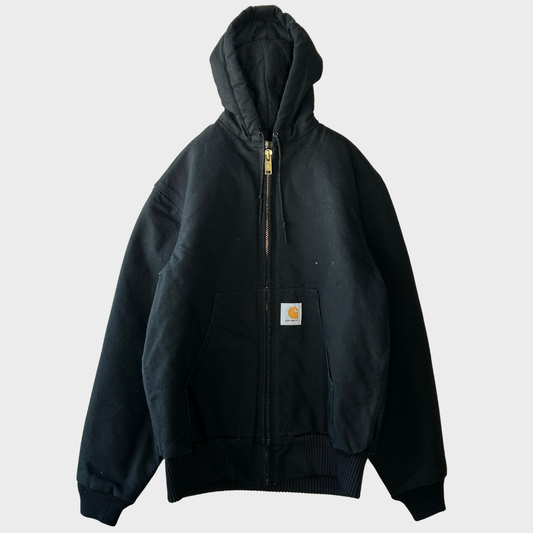 00's Carhartt カーハート アクティブジャケット 黒 (S)/A9804J-SO