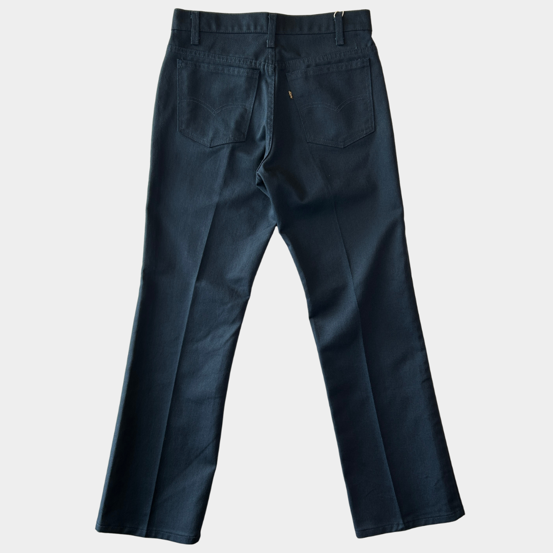 90's Levi's リーバイス 517 STA -PREST カツラギ コットンツイル スタプレ ネイビー(30×29)/A9402P-SO