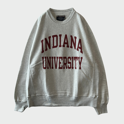 00's Champion Reverse Weave リバースウィーブ INDIANA カレッジスウェット アッシュ (L) /B4129R-SO