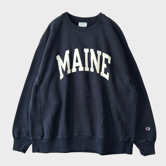 00's champion reverse weave "MAINE" チャンピオン リバースウィーブ ネイビー (2XL)/A8147S-SO
