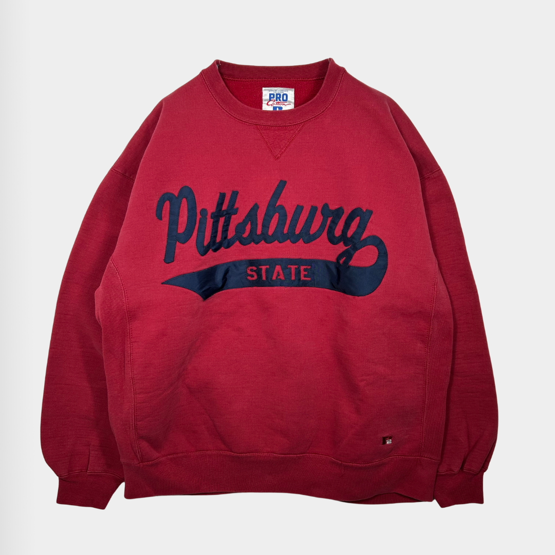 Russell Athletic ラッセル PRO COTTON カレッジスウェット PITTSBURG 