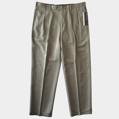 未使用品 Perry Ellis ペリーエリス タックスラックス ポリエステル (38×32)/C1175P-SO