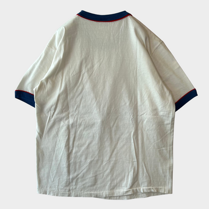 90's DISNEY EPCOT CENTER リンガーTシャツ 白 L/B2706T-SO