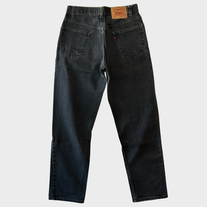 00's Levi's リーバイス550 ブラックデニム スミ黒 (W31/L32) B2278P-SO