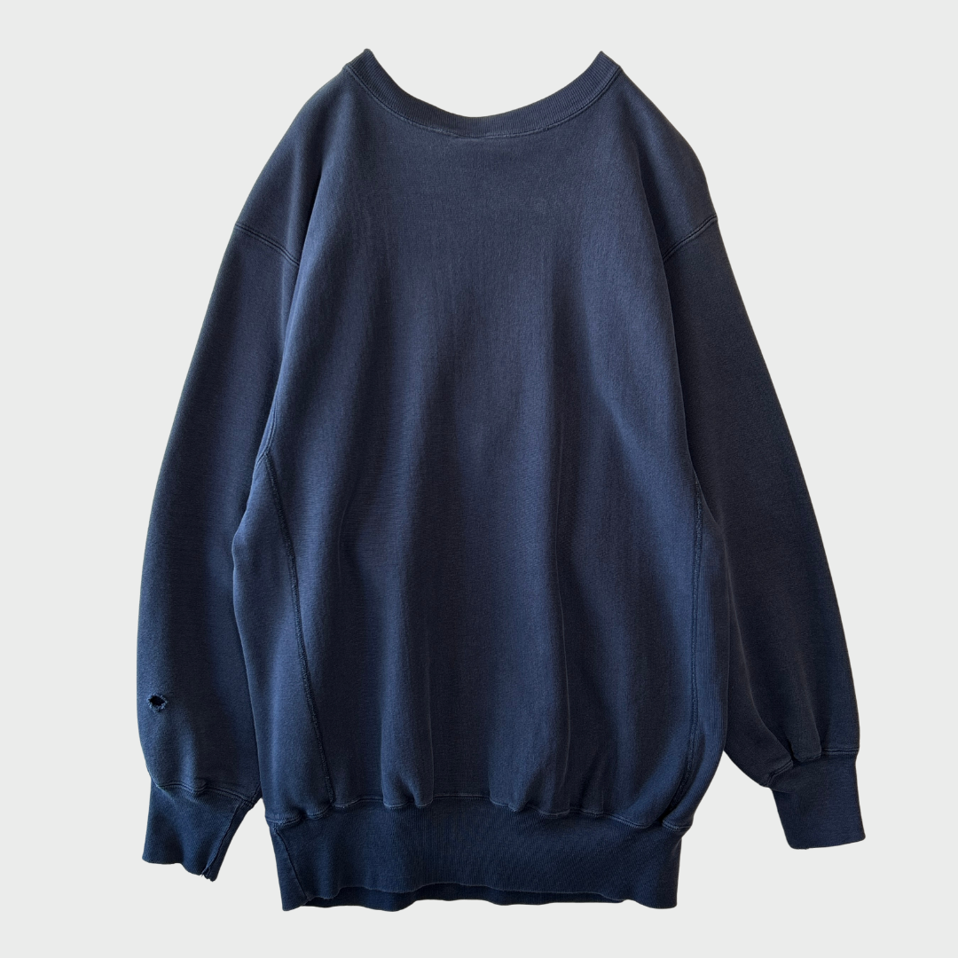 90's Champion リバースウィーブ New York Athletic Club ウィングフット スウェット ネイビー(XXL)/C1441R-SO